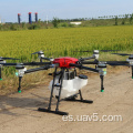 25L Pulverización agrícola Fumigación de rociador de cultivos de drones UAV